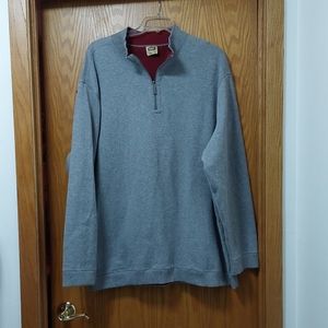 Men's Foundry Supply Co 3/4 Zip Sweater Size 3XL